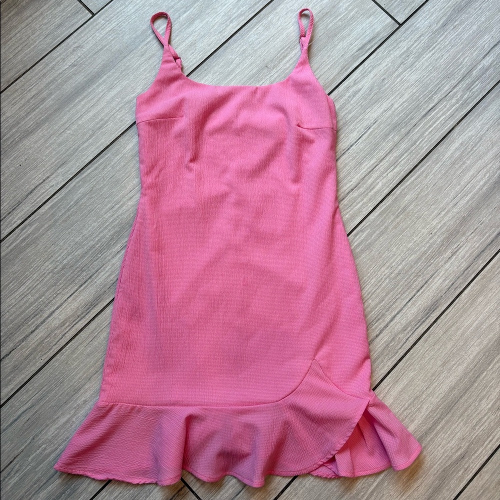 Hello Molly Draw A Timeline Dress Pink - Picture 1 of 4